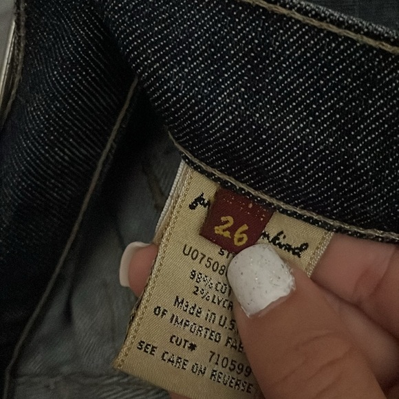 7 for all mankind straight jean - Picture 4 of 4